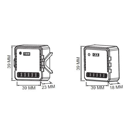 Immax Neo 07580L - Älykäs ohjain kaihtimien ja kaihtimien ohjaamiseen Tuya