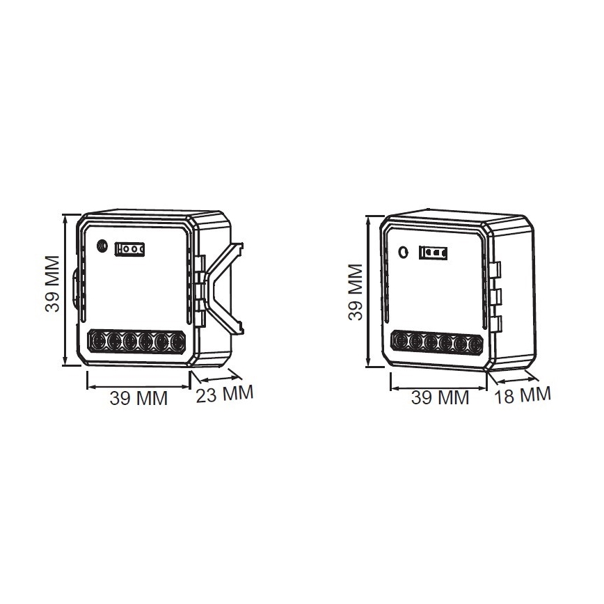 Immax Neo 07580L - Älykäs ohjain kaihtimien ja kaihtimien ohjaamiseen Tuya