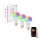 Immax NEO 07712C - SETTI 3x LED RGB+CCT Himmennettävä lamppu NEO LITE Wi-Fi Smart E27/9W/230V 2200-6500K