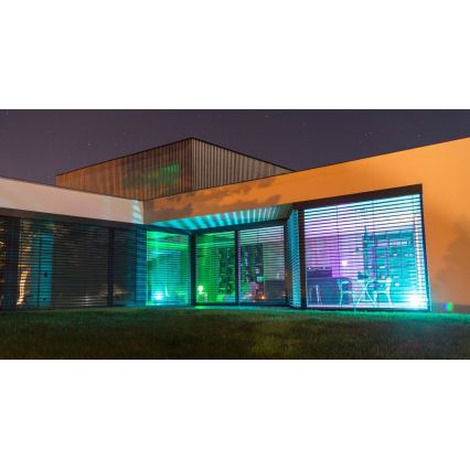 Immax NEO 07712CDO - SARJA 3x himmennettävä LED RGB+CCT lamppu E27/9W/230V Wi-Fi Tuya + kaukosäädin