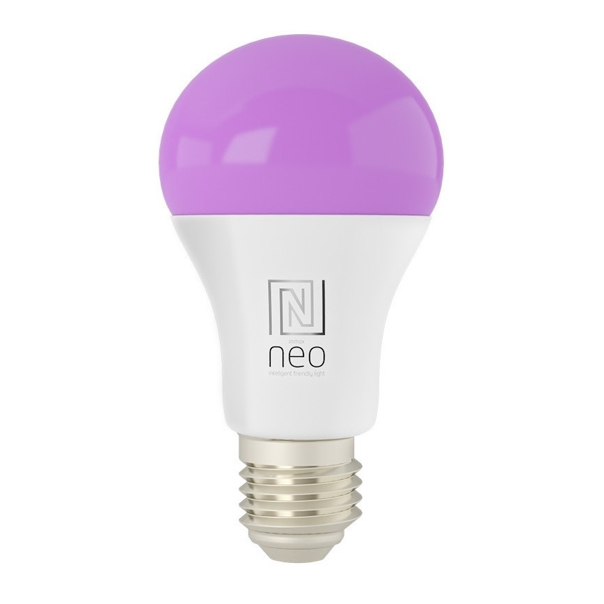 Immax NEO 07712CDO - SARJA 3x himmennettävä LED RGB+CCT lamppu E27/9W/230V Wi-Fi Tuya + kaukosäädin