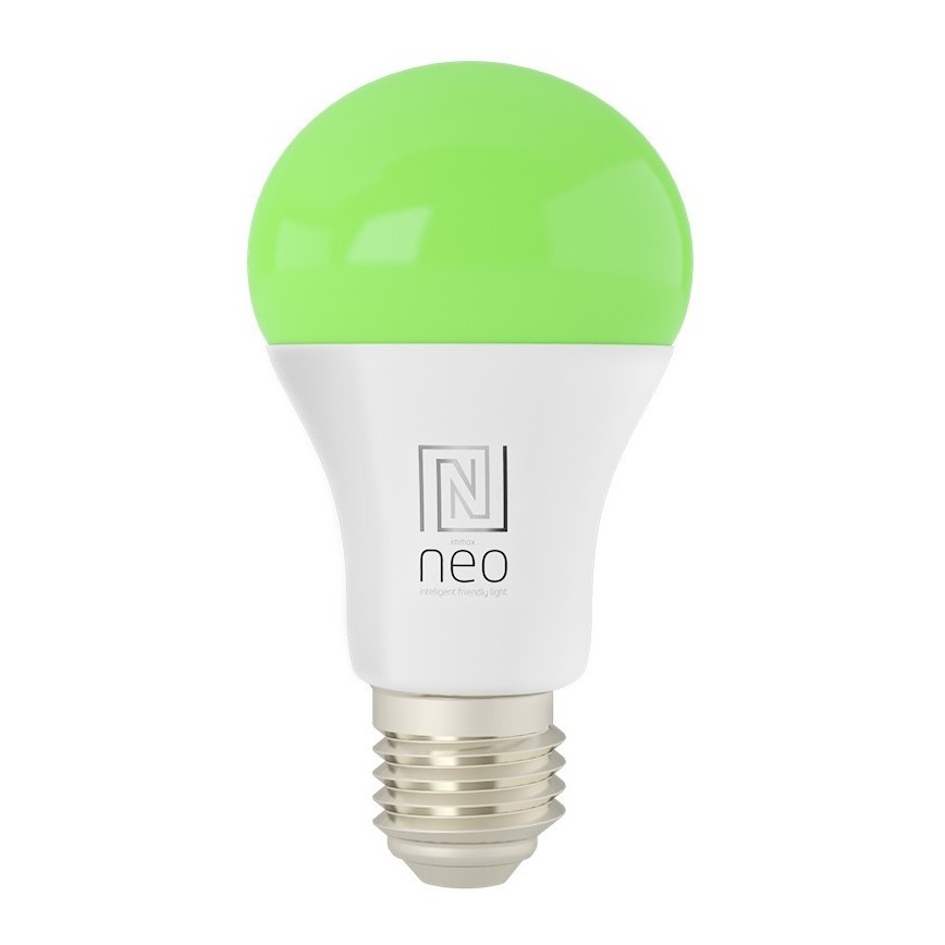 Immax NEO 07712CDO - SARJA 3x himmennettävä LED RGB+CCT lamppu E27/9W/230V Wi-Fi Tuya + kaukosäädin