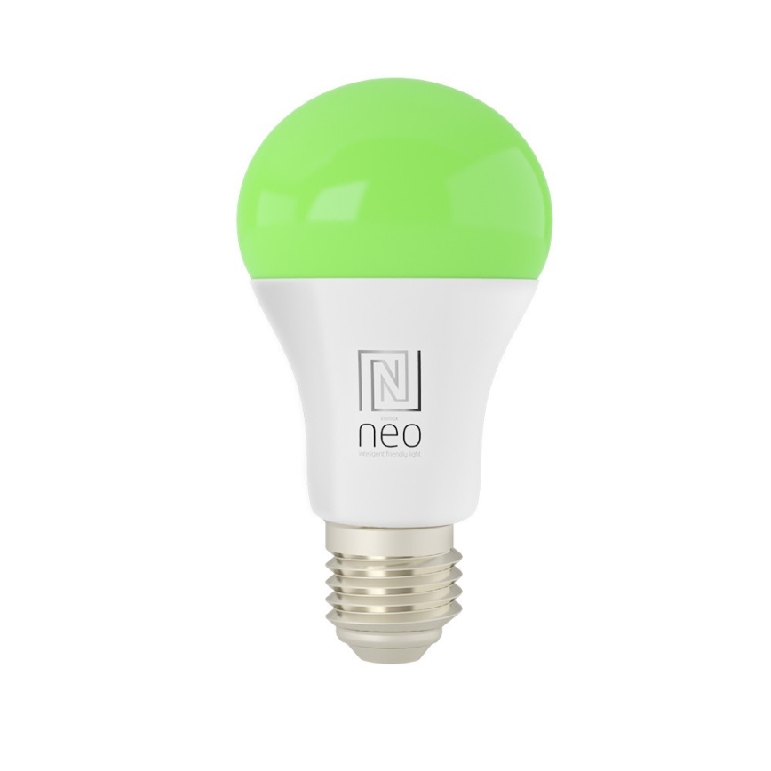 Immax NEO 07712L - LED RGB+CCT Himmennettävä lamppu NEO LITE Smart E27/9W/230V Wi-Fi Tuya 2200 - 6500K