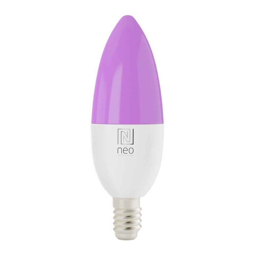 Immax NEO 07716C - SETTI 3x LED RGB+CCT Himmennettävä lamppu E14/5,5W/230V Wi-Fi Tuya 2700K