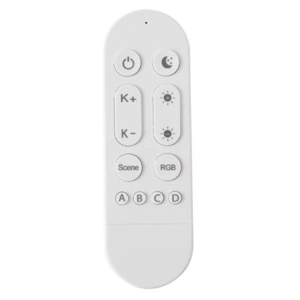 Immax NEO 07716CDO - SETTI 3x LED RGB+CCT Himmennettävä lamppu E14/6W/230V Wi-Fi Tuya + kauko-ohjaus