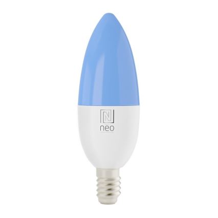 Immax NEO 07716L - LED RGB+CCT Himmennettävä lamppu E14/5,5W/230V 2700K Wi-Fi Tuya