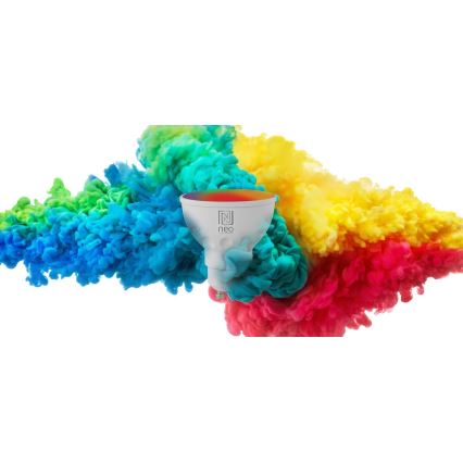 Immax NEO 07724C - SETTI 3x LED RGB+CCT Himmennettävä lamppu GU10/4,8W/230V 2700K Wi-Fi Tuya