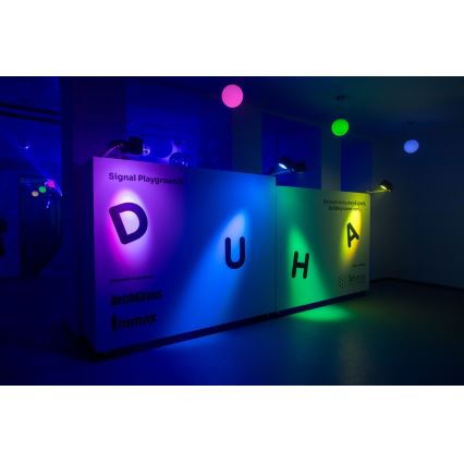 Immax NEO 07724CDO - 3 kpl setti himmennettäviä LED RGB+CCT GU10-lamppuja 4,8W/230V 2700-6500K Wi-Fi Tuya + kaukosäädin