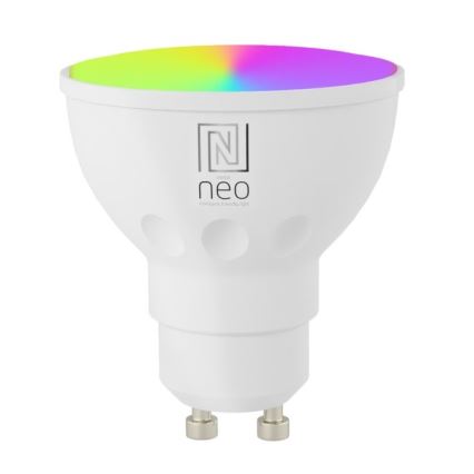Immax NEO 07724CDO - 3 kpl setti himmennettäviä LED RGB+CCT GU10-lamppuja 4,8W/230V 2700-6500K Wi-Fi Tuya + kaukosäädin