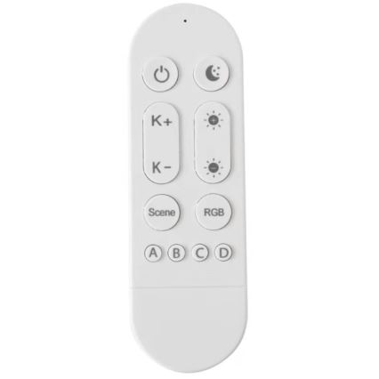 Immax NEO 07724CDO - 3 kpl setti himmennettäviä LED RGB+CCT GU10-lamppuja 4,8W/230V 2700-6500K Wi-Fi Tuya + kaukosäädin