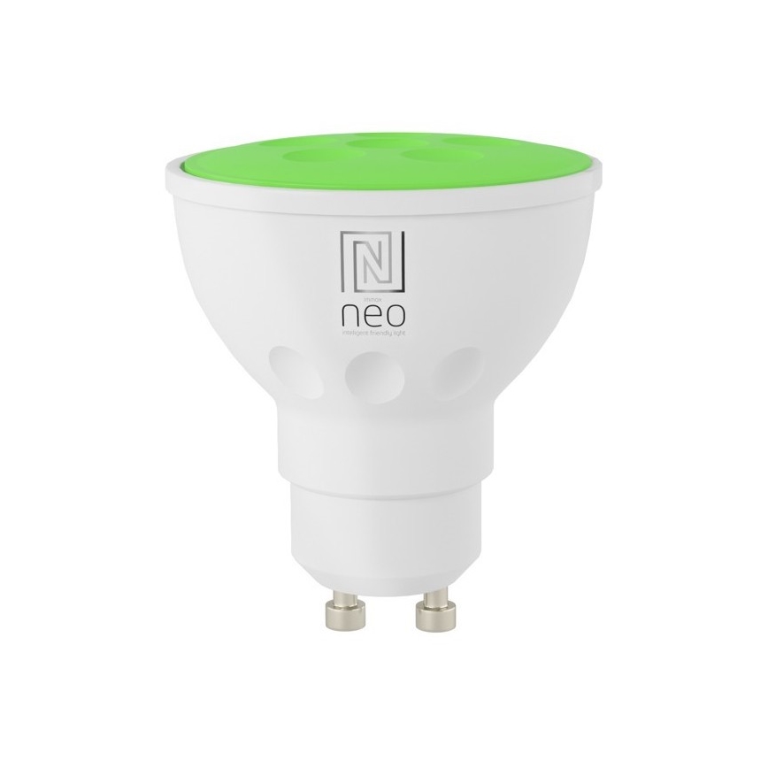 Immax NEO 07724CDO - 3 kpl setti himmennettäviä LED RGB+CCT GU10-lamppuja 4,8W/230V 2700-6500K Wi-Fi Tuya + kaukosäädin