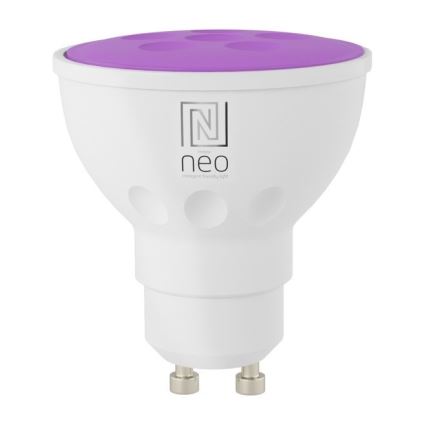 Immax NEO 07724CDO - 3 kpl setti himmennettäviä LED RGB+CCT GU10-lamppuja 4,8W/230V 2700-6500K Wi-Fi Tuya + kaukosäädin