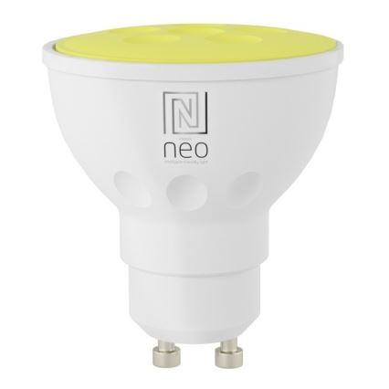 Immax NEO 07724CDO - 3 kpl setti himmennettäviä LED RGB+CCT GU10-lamppuja 4,8W/230V 2700-6500K Wi-Fi Tuya + kaukosäädin