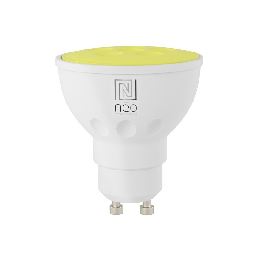 Immax NEO 07724CDO - 3 kpl setti himmennettäviä LED RGB+CCT GU10-lamppuja 4,8W/230V 2700-6500K Wi-Fi Tuya + kaukosäädin