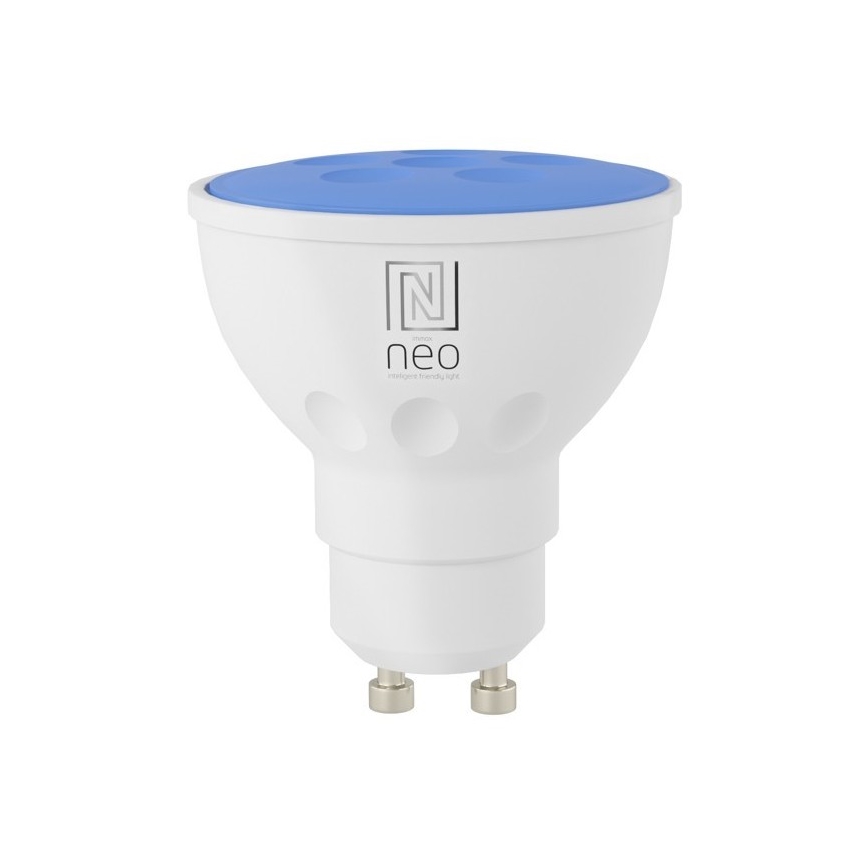 Immax NEO 07724CDO - 3 kpl setti himmennettäviä LED RGB+CCT GU10-lamppuja 4,8W/230V 2700-6500K Wi-Fi Tuya + kaukosäädin