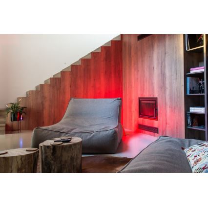 Immax NEO 07726L - LED RGB+CCT himmennettävä nauha NEO LITE LED/24W/230V 5 m IP65 MUSIC Wi-Fi Tuya + kaukosäädin