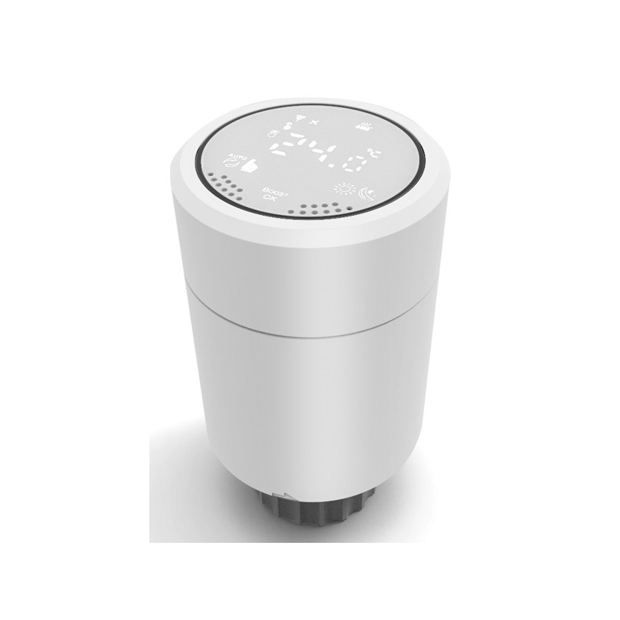 Immax NEO 07732A - SETTI 3x Termostaattinen pää 2xAA/3V Tuya