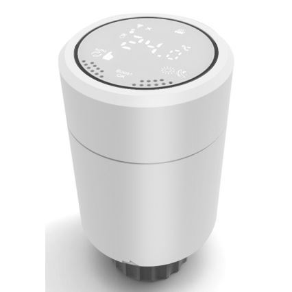 Immax NEO 07732B - SETTI 2x Termostaattinen pää + BRIDGE PRO v2 2xAA/3V Tuya