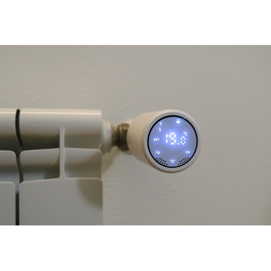 Immax NEO 07732C-SET 4x termostaattipää + BRIDGE PRO v3 2xAA/3V Wi-Fi Tuya