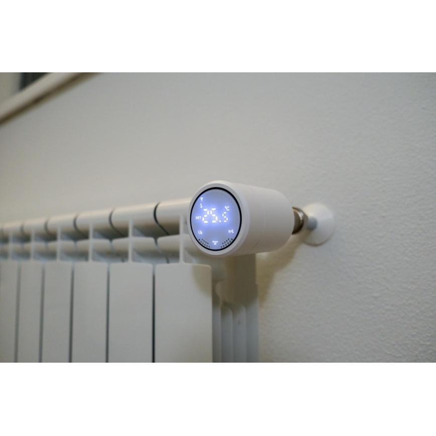 Immax NEO 07732C-SET 4x termostaattipää + BRIDGE PRO v3 2xAA/3V Wi-Fi Tuya