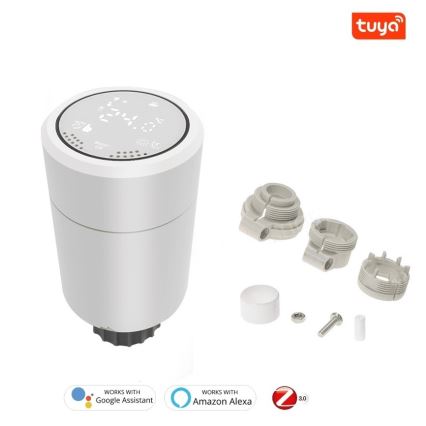 Immax NEO 07732C-SET 4x termostaattipää + BRIDGE PRO v3 2xAA/3V Wi-Fi Tuya