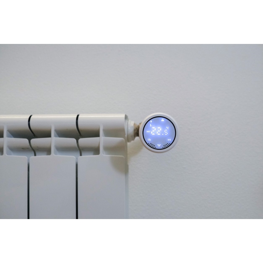 Immax NEO 07732L - Termostaattinen pää 2xAA/3V Tuya