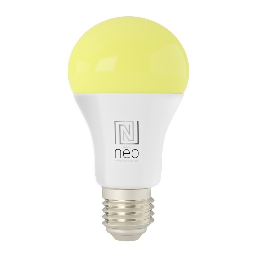 Immax NEO 07733L - LED RGB+CCT Himmennettävä lamppu NEO LITE E27/11W/230V 2700 - 6500K Wi-Fi Tuya