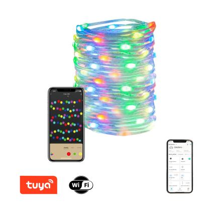 Immax NEO 07736L - LED RGB himmennettävä ulkokäyttöön tarkoitettu nauha NEO LITE LED/8,4W/230V 16 m IP44 Wi-Fi Tuya