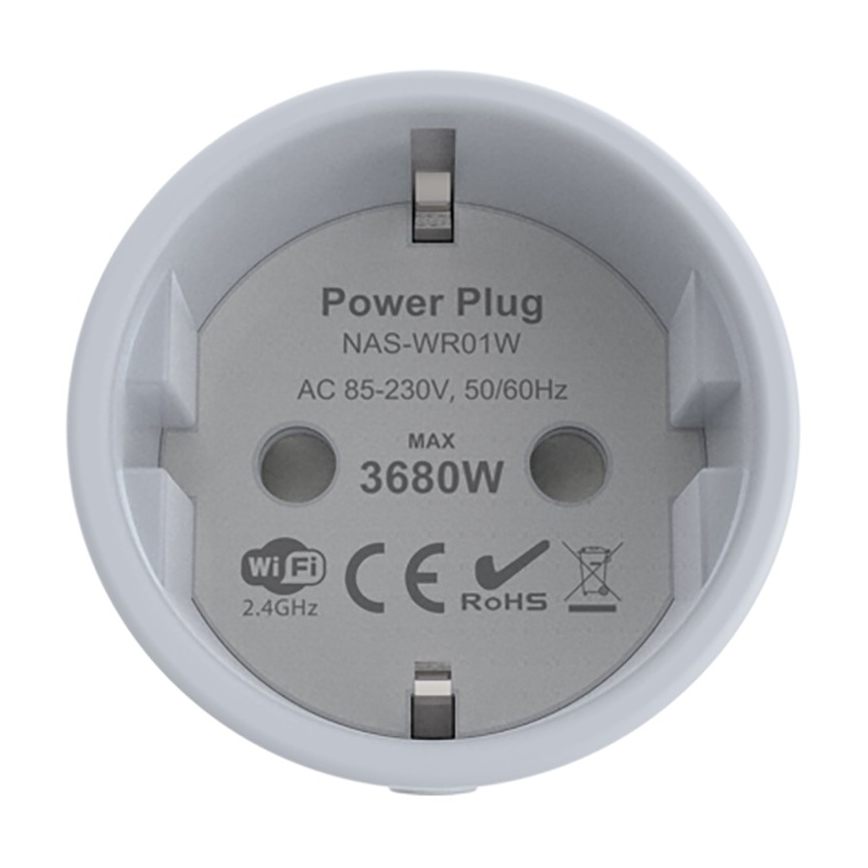 Immax NEO 07737L - Älykäs pistoke NEO LITE 3680W/230V/16A Wi-Fi Tuya SCHUKO