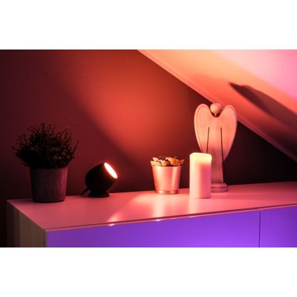 Immax NEO 07739L - LED RGB+CCT Himmennettävä pöytävalaisin ATMOSPHERE LED/3W/5V Wi-Fi Tuya