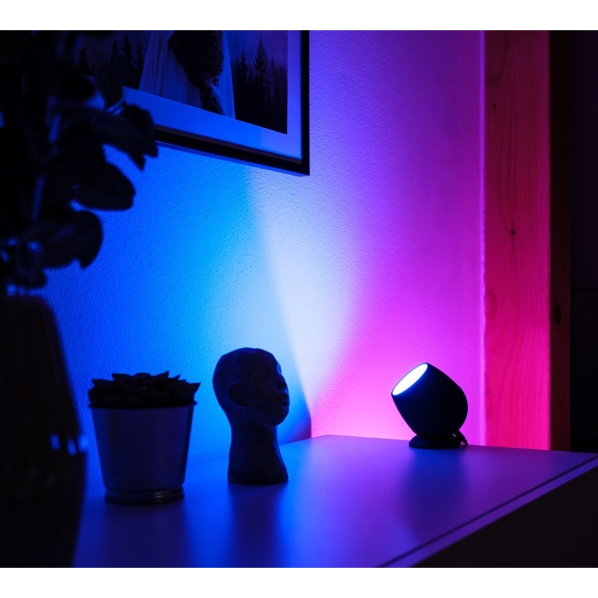 Immax NEO 07739L - LED RGB+CCT Himmennettävä pöytävalaisin ATMOSPHERE LED/3W/5V Wi-Fi Tuya
