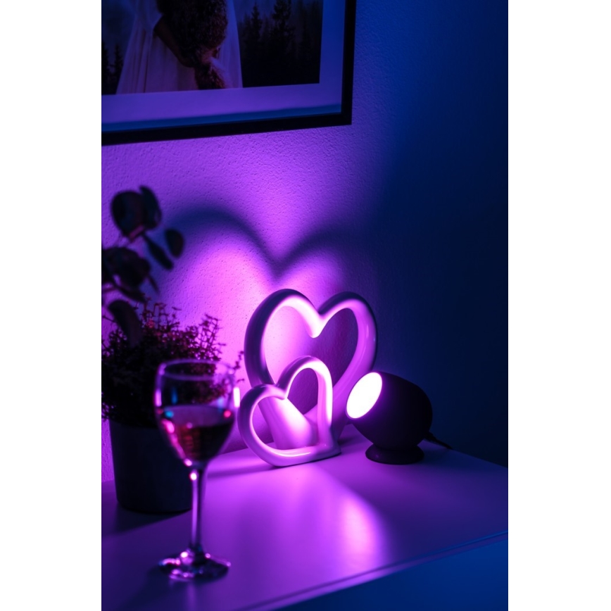Immax NEO 07739L - LED RGB+CCT Himmennettävä pöytävalaisin ATMOSPHERE LED/3W/5V Wi-Fi Tuya