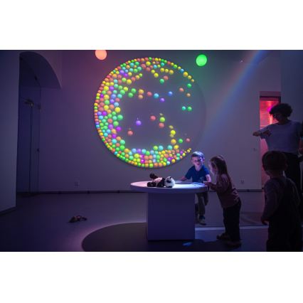 Immax NEO 07745CDO - 3 kpl LED RGB+CCT himmennettäviä E14/6W/230V lamppuja, Tuya Wi-Fi + kaukosäädin