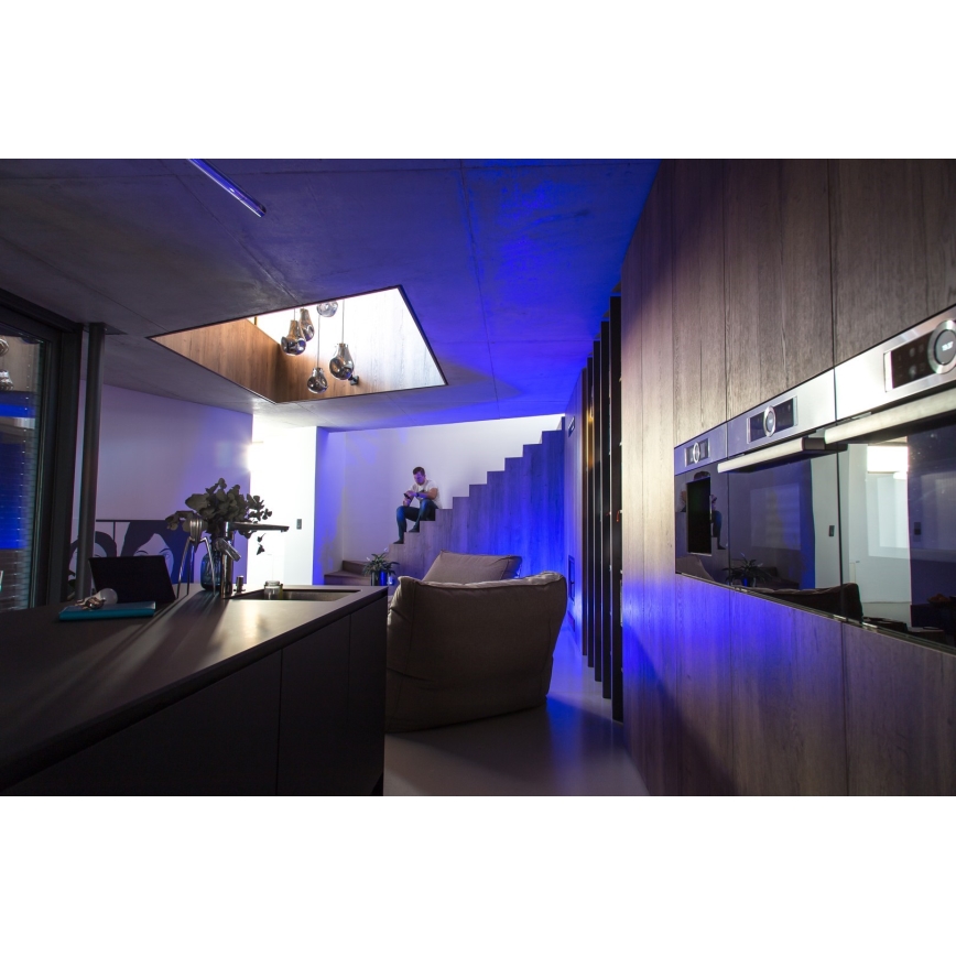 Immax NEO 07745CDO - 3 kpl LED RGB+CCT himmennettäviä E14/6W/230V lamppuja, Tuya Wi-Fi + kaukosäädin