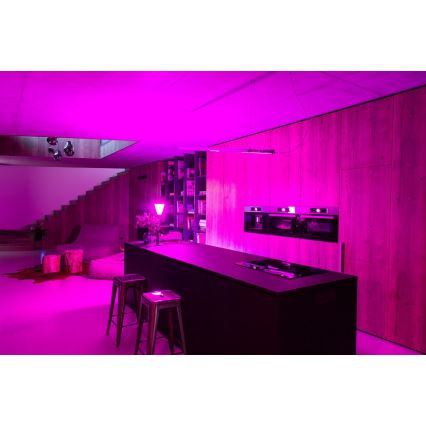 Immax NEO 07745CDO - 3 kpl LED RGB+CCT himmennettäviä E14/6W/230V lamppuja, Tuya Wi-Fi + kaukosäädin
