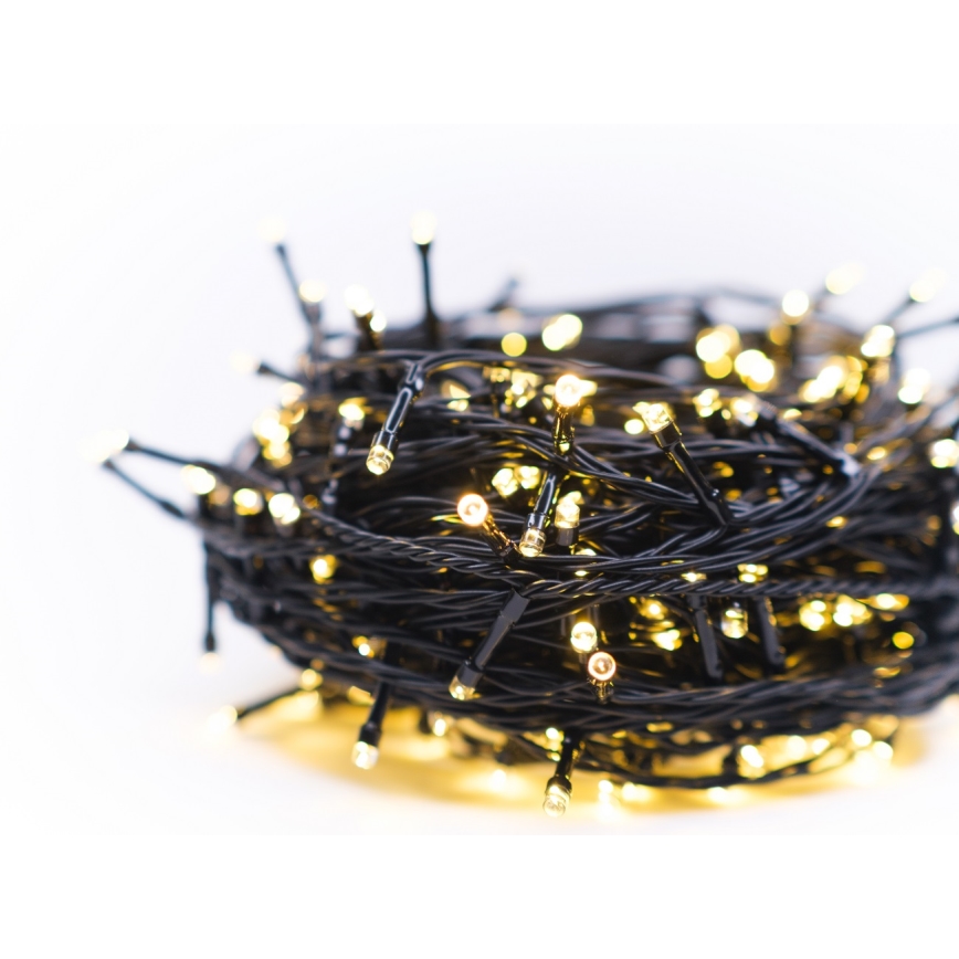 Immax NEO 07749L - LED-säädettävä ulkoketju NEO LITE 200xLED/8 toimintoa 23m 2700-6500K IP44 Wi-Fi Tuya