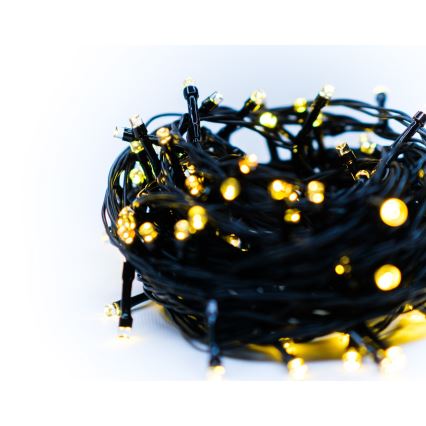 Immax NEO 07755L - LED-himmennettävä ulkovaloketju NEO LITE 400xLED/8 toimintoa 43m IP44 Wi-Fi Tuya lämmin valkoinen
