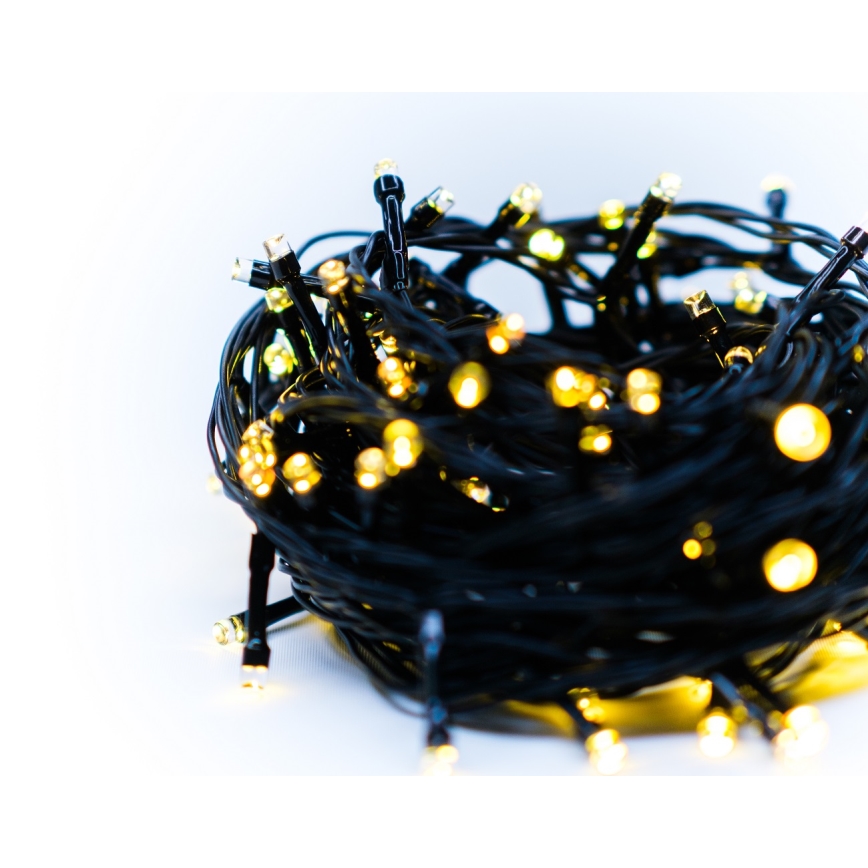 Immax NEO 07755L - LED-himmennettävä ulkovaloketju NEO LITE 400xLED/8 toimintoa 43m IP44 Wi-Fi Tuya lämmin valkoinen