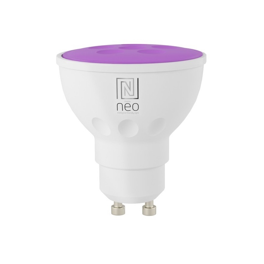 Immax NEO 07777C - SETTI 3x himmennettävä LED RGB+CCT lamppu GU10/4,8W/230V Tuya