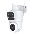Immax NEO 07783L - Älykäs ulkokamera DOUBLE-anturilla 355° P/T 2x2MP IP65 Wi-Fi Tuya