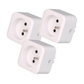 Immax NEO 07786C - Sarja 3x NEO LITE älypistorasiaa 3680W/230V/16A Tuya