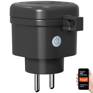 Immax NEO 07787L - Älykäs ulkokäyttöön tarkoitettu pistorasia NEO LITE 3680W/230V/16A IP44 Wi-Fi Tuya SCHUKO