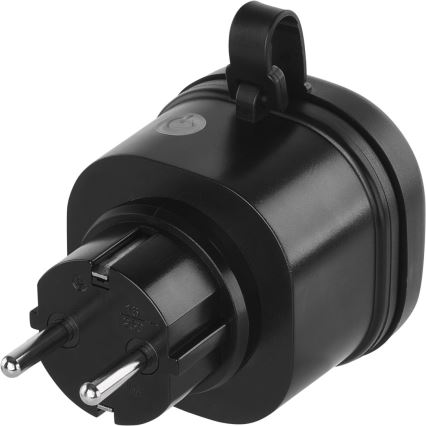 Immax NEO 07787L - Älykäs ulkokäyttöön tarkoitettu pistorasia NEO LITE 3680W/230V/16A IP44 Wi-Fi Tuya SCHUKO