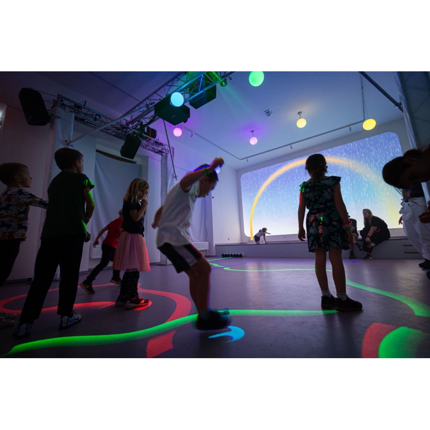 Immax NEO 07794CDO - 3 kpl himmennettäviä LED-lamppuja RGB+CCT E27/14W/230V 2700K-6500K Tuya Wi-Fi + kaukosäädin