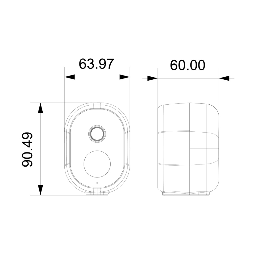 Immax NEO 07802L - Älykäs ulkokäyttöön tarkoitettu aurinkokamera BARREL-anturin kanssa 5000 mAh Wi-Fi Tuya IP65