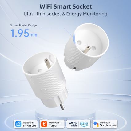 Immax NEO 07812L - Älykäs pistorasia E 3500W Wi-Fi