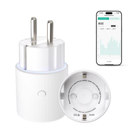 Immax NEO 07813L - Älypistorasia F 3500W Wi-Fi