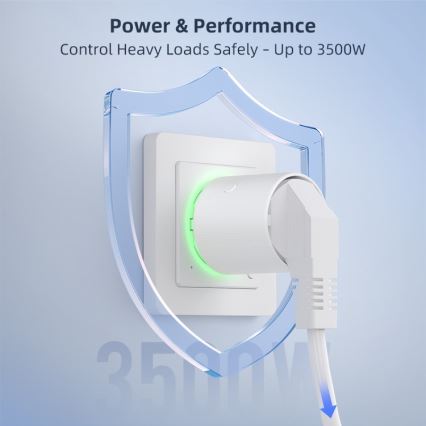 Immax NEO 07813L - Älypistorasia F 3500W Wi-Fi