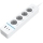 Immax NEO 07821L - Jatkojohto NEO LITE Smart 4AC+1xUSB+2xUSB-C Wi-Fi