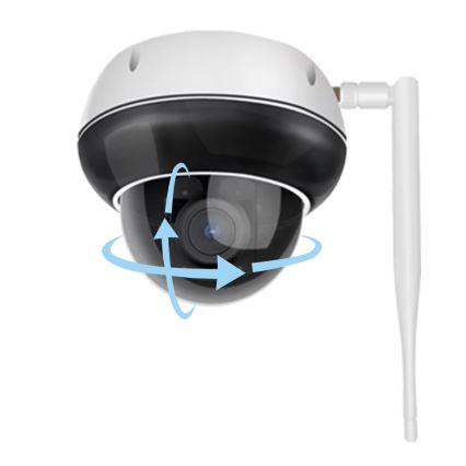 Immax NEO 07825L - Älykäs ulkokamera DOME-anturilla, 5 MP, 230 V, IP66, TUYA, Wi‑Fi